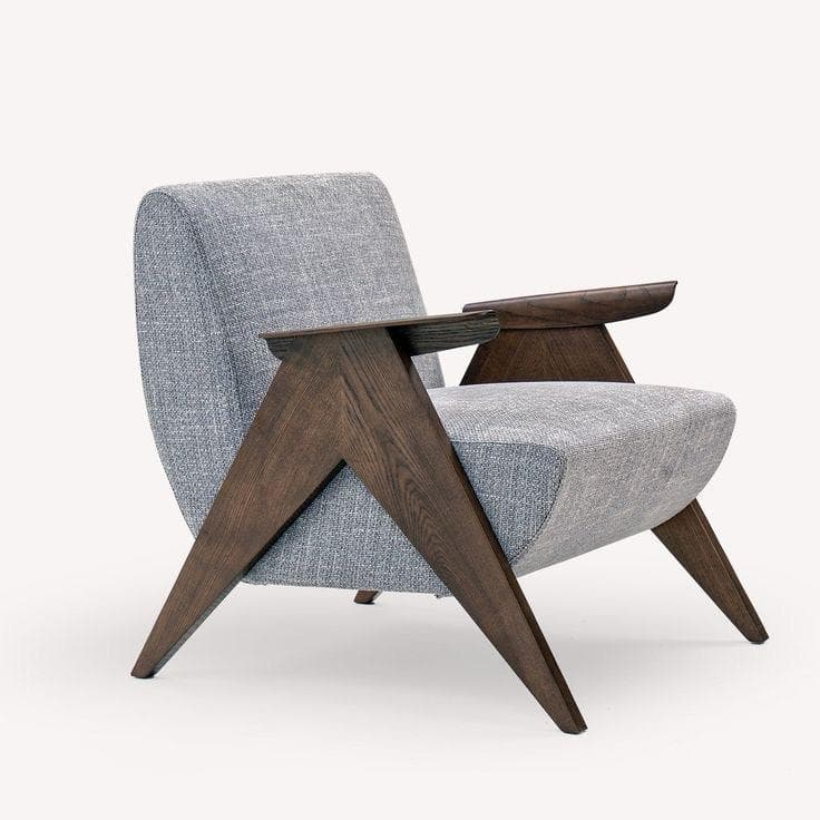 Lounge Chair – Grey Angular